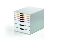 Een Ladenbox Durable Varicolor 7 laden mix kleur koop je bij Clippz! Office Supplies