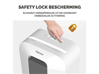 Een Papiervernietiger Fellowes Powershred LX25 snippers 4x37mm wit koop je bij Friese Schrijfkamer