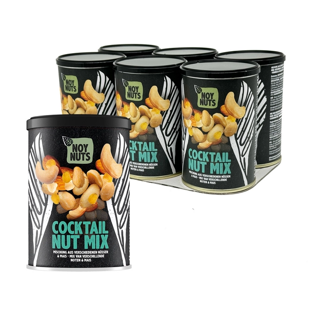 Een Cocktailnoten NoyNuts mix blik 100 gram koop je bij Kantorice office & business supplies