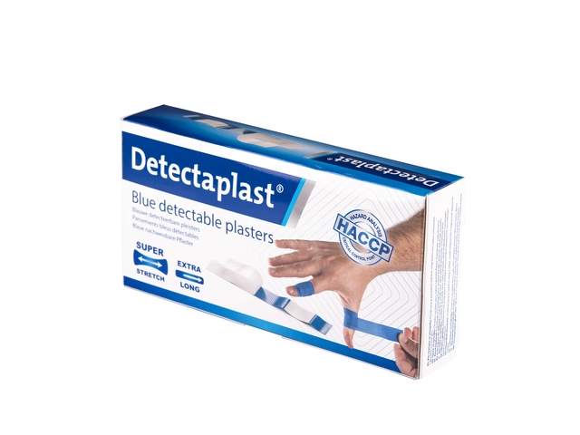 Een Elastische blauwe textielpleister Detectaplast 180x20mm koop je bij Schellen Boek- en Kantoorboekhandel