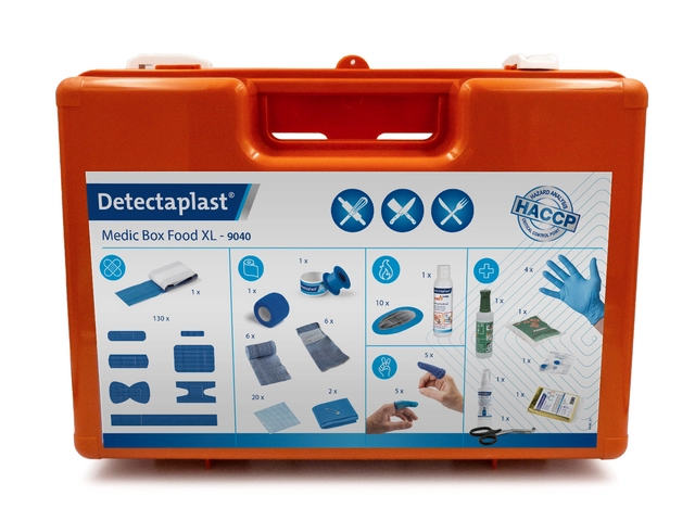 Een Medic Box Detectaplast Food XL koop je bij Kantoorboekhandel Van Atten