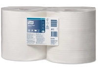 Een Poetspapier Tork Wiping Advanced Combi W1/2 1-laags 460m wit 131135 koop je bij Kantoorboekhandel Van Atten