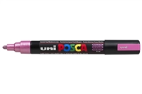 Verfstift Posca PC5M medium metallic roze