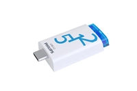 Een USB Stick Philips Click USB-C 512GB Ocean Blue koop je bij Topkantoor Repro Creatief