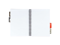 Projectboek Pukka Pad Metallic B5 lijn 4-tabs 200 pagina's 80gr groen