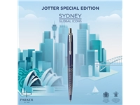 Een Balpen Parker Jotter Sydney CT M blauw koop je bij Egner kantoorspecialisten