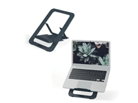 Een Laptopstandaard Leitz Ergo Aluminium plat verstelbaar koop je bij Quality Office Supplies