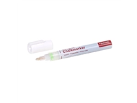 Krijtstift Europel watervast 3-6mm wit blister 1 stuk