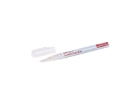 Een Krijtstift Europel watervast 1-3mm wit blister 1 stuk koop je bij Kantorice office & business supplies