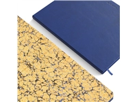 Een Notitieboek de KEMPEN Blue Note 171x220mm blanco 192 pagina's 90gr blauw koop je bij Clippz! Office Supplies