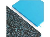 Notitieboek de KEMPEN Limitless 110x160mm blanco 160 pagina's 90gr felblauw