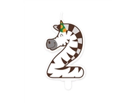 Een Jungle candle 2 Zebra koop je bij Kantorice office & business supplies