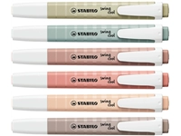 Een Markeerstift STABILO Swing cool nature colors assorti 6 stuks koop je bij Primera Het Hoekstuk