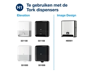 Een Handdoekrol Tork H1 Matic Advanced 2-laags 150m naturel 290099 koop je bij Egner kantoorspecialisten