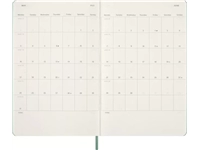 Een Agenda 2027 Moleskine 18M Planner Weekly 7dagen/1pagina large hc sage green koop je bij Kantoorenthuis.nl