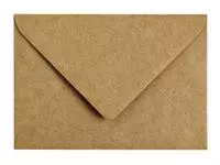 Een Envelop Papicolor C6 114x162mm kraft bruin koop je bij All Office Kuipers BV