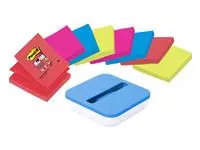 Een Memoblok 3M Post-it Z-Notes R330 Super Sticky 76x76mm met gratis dispenser koop je bij Sysdicom BV