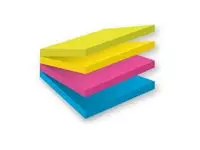 Een Memoblok Post-it 2014 Super Sticky 76x76mm smart kubus Rio koop je bij Avoux