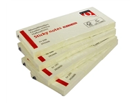 Een Memoblok Quantore 38x51mm geel 3 stuks koop je bij Quality Office Supplies