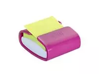 Een Memoblokdispenser 3M Pro tbv Post-it Z-Notes 76x76mm fuchsia koop je bij De Rijk Kantoorshop