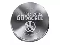 Een Batterij Duracell knoopcel 4xCR2032 lithium Ø20mm 3V-180mAh koop je bij QuickOffice BV
