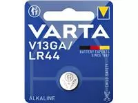 Batterij Varta knoopcel V13GA alkaline blister à 1stuk