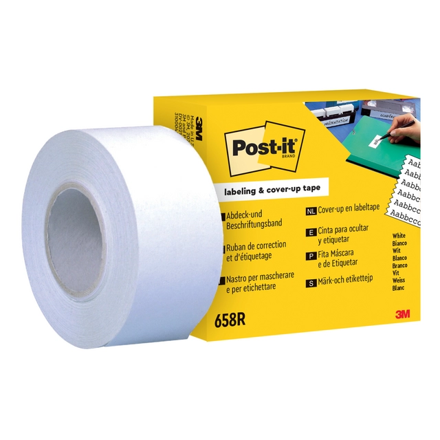 Een Correctietape Post-it 658R 25.4mmx18m navulling koop je bij Clippz! Office Supplies