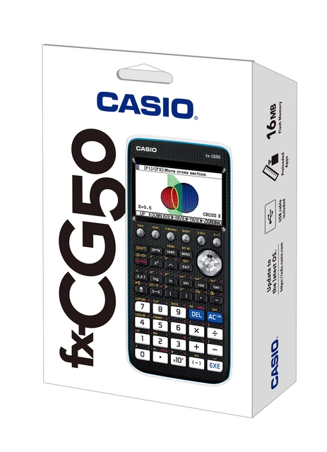 Een Rekenmachine Casio fx-CG50 koop je bij Romijn Office Supply