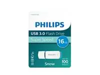 Een USB-stick 3.0 Philips Snow Edition Ocean Blue 16GB koop je bij iPlusoffice