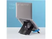 Een Laptopstandaard R-Go Riser Flexible koop je bij All Office Kuipers BV