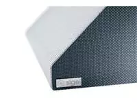 Een Hoekelement Sigel akoestiek 1200x150x150mm donkergrijs koop je bij Kantorice office & business supplies