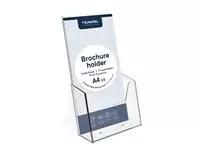 Een Folderhouder Europel 1/3 A4 transparant koop je bij Kantorice office & business supplies