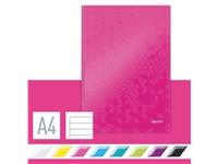 Buy your Notitieboek Leitz WOW A4 160blz 90gr lijn roze at QuickOffice BV