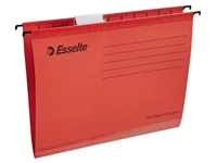 Een Hangmap Esselte Classic A4 V-bodem 345x240mm rood koop je bij VDP Office