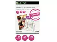 Een Lamineerhoes Leitz iLAM A6 2x125micron EVA 100 stuks koop je bij Clippz! Office Supplies