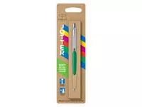 Een Balpen Parker Jotter Original green CT medium blister à 1 stuk koop je bij "De Waal" Kantoor Efficiency