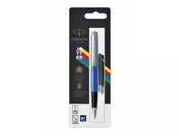 Een Vulpen Parker Jotter Original CT M blauw blister à 1 stuk koop je bij De Rijk Kantoorshop