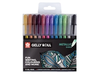 Een Gelschrijver Sakura Gelly Roll Metallic set à 12 kleuren koop je bij Quality Office Supplies