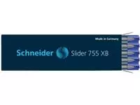 Balpenvulling Schneider 755 Slider Jumbo extra breed blauw