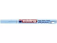 Een Viltstift edding 751 lak rond 1-2mm pastel blauw koop je bij All Office Kuipers BV