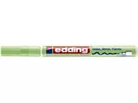Een Viltstift edding 751 lakmarker rond 1-2mm pastel groen koop je bij De Joma BV