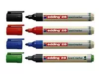 Een Viltstift edding 28 whiteboard Ecoline rond 1.5-3mm rood koop je bij QuickOffice BV