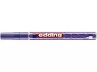 Buy your Viltstift Edding 780 lakmarker rond 0.8mm metallic paars at QuickOffice BV