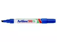 Viltstift Artline 90 schuin 2-5mm blauw