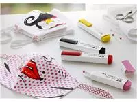 Een Viltstift Faber-Castell textiel assorti koop je bij Deska Alles voor Kantoor