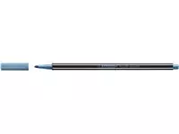 Een Viltstift STABILO Pen 68/841 medium metallic blauw koop je bij Kantorice office & business supplies