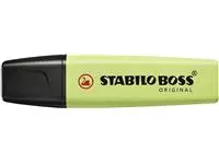 Een Markeerstift STABILO BOSS Original 70/133 pastel snufje limoen koop je bij De Joma BV