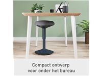 Een Actieve zitkruk Leitz Ergo met comfortzitting koop je bij Egner kantoorspecialisten