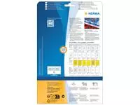 Buy your Etiket HERMA 8029 99.1x42.3mm weerbestendig geel 300stuks at QuickOffice BV