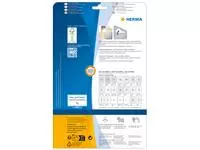 Een Etiket HERMA 5074 63.5x38.1mm verwijderbaar wit 525stuks koop je bij Quality Office Supplies